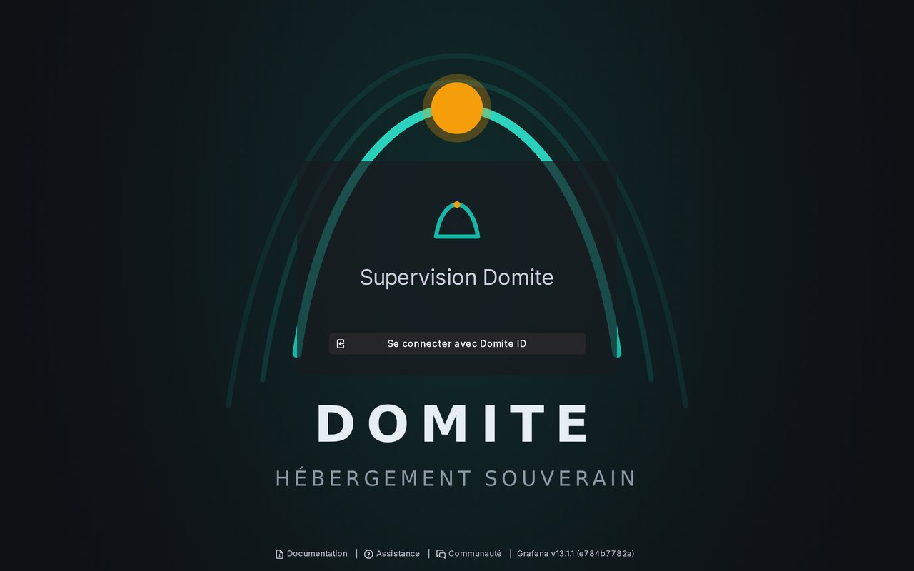 Connexion à Supervision Domite
